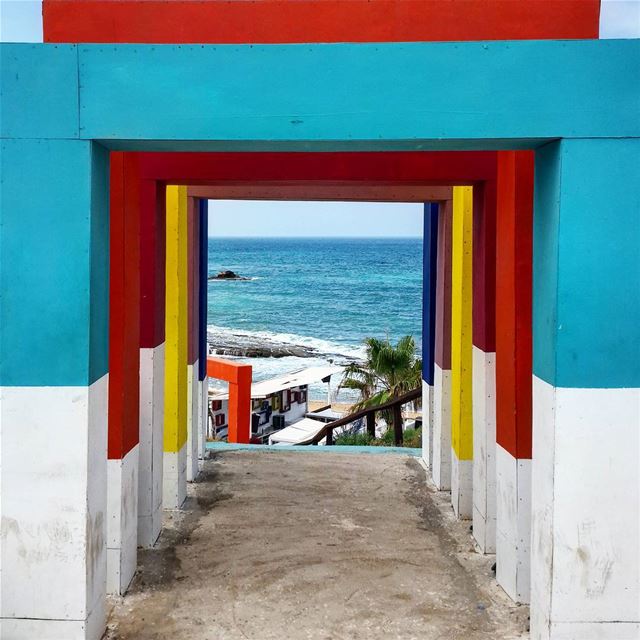  Colorful  Doors ElevenBay  ElevenBayBatroun  Batroun  Sea  Lebanon... (Eleven_Bay)