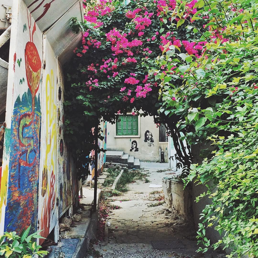 •Colorful hidden places• Gemmayze  Lebanon  igerslebanon  MissMyLebanon ... (Gemmayzeh, Beirut)