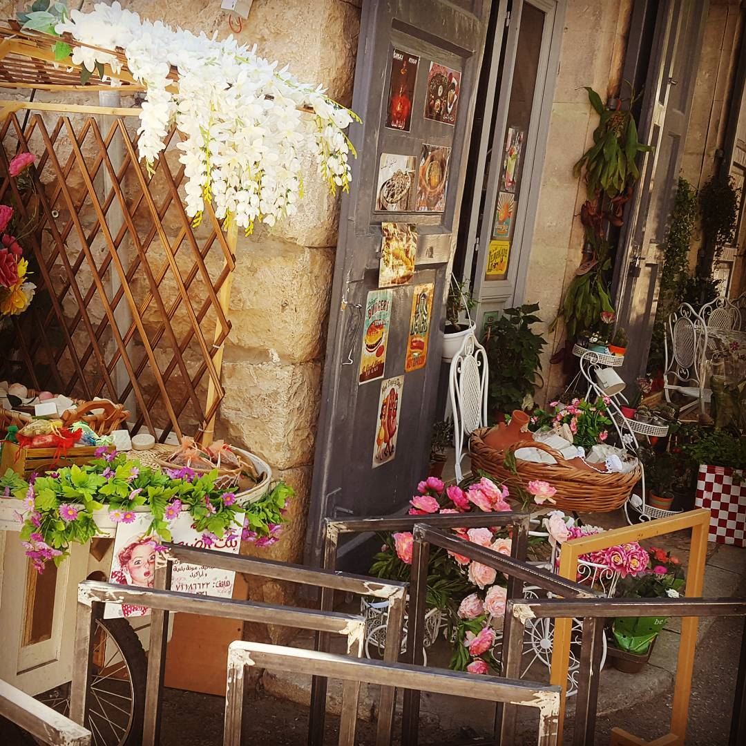 Colourful Douma.. douma  beautiful  village  flowers  colors  cafe ...