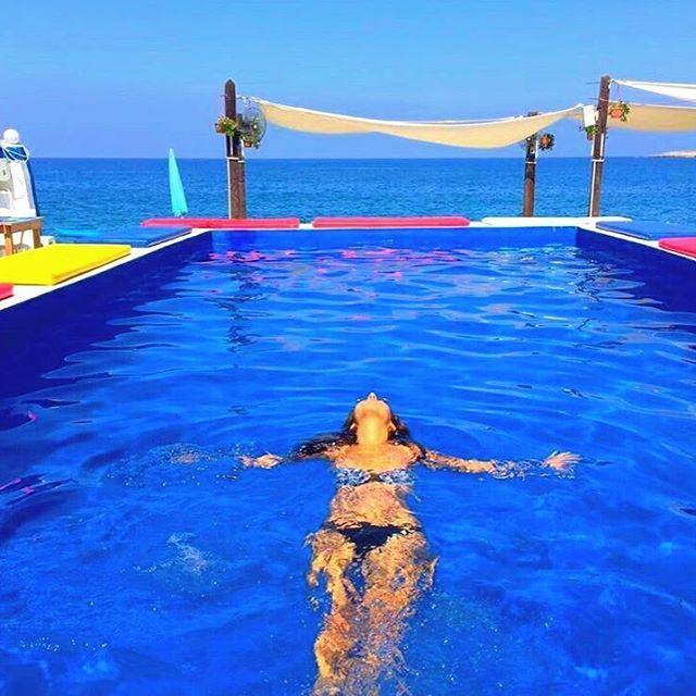 COME INTO MY COLORFUL WORLD 🌈  Anfeh  Lebanon  Paradise  HappyPlace  ... (Chez Fouad)