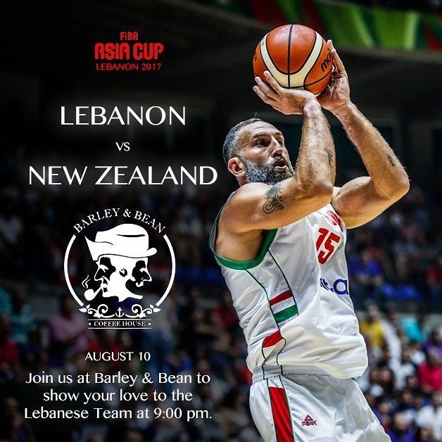 Come join us tomorrow and support your national team.LEBANON VS NEW... (Barley And Bean)