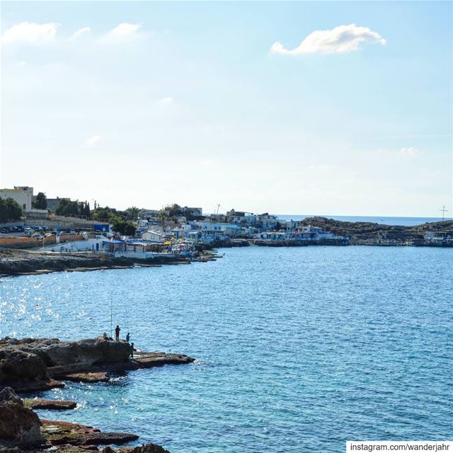 💙🌊 Come out of the waters, why are you hiding down there?   lebstory ... (Anfeh, Lebanon)