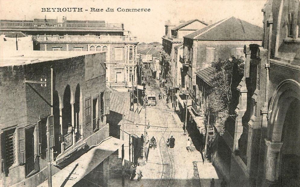 Commerce Street and Capuchin Church  1910s