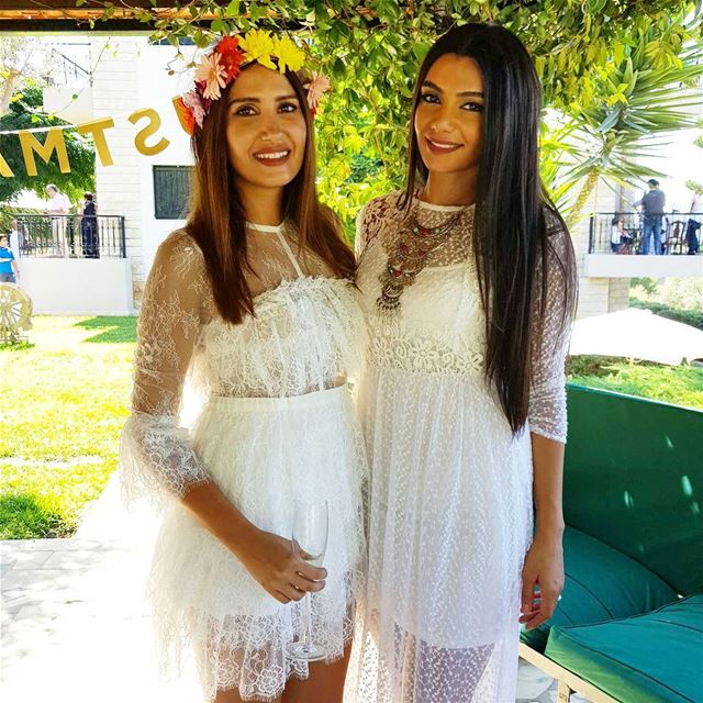 Congratulations @sariafrancis on your wedding 🎉  brunch bride white... (Boksmaya, Liban-Nord, Lebanon)