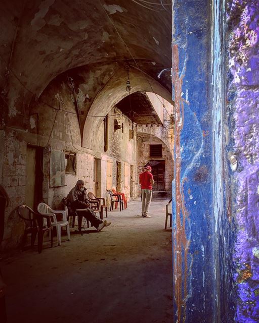 Contrast.•••••••••••••••••• sidon  saida  oldsouk  alley  local  market ... (سوق صيدا القديم)