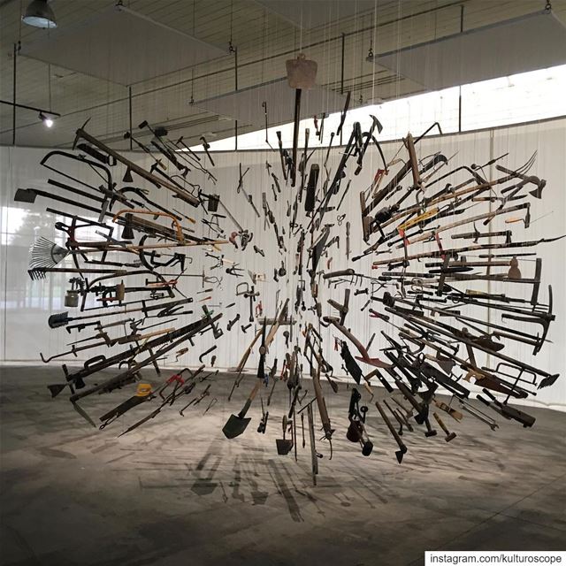 Controller of the Universe, 2007,  by Damián Ortega. “Cycles of Collapsing... (Rachid Karami International Fair)