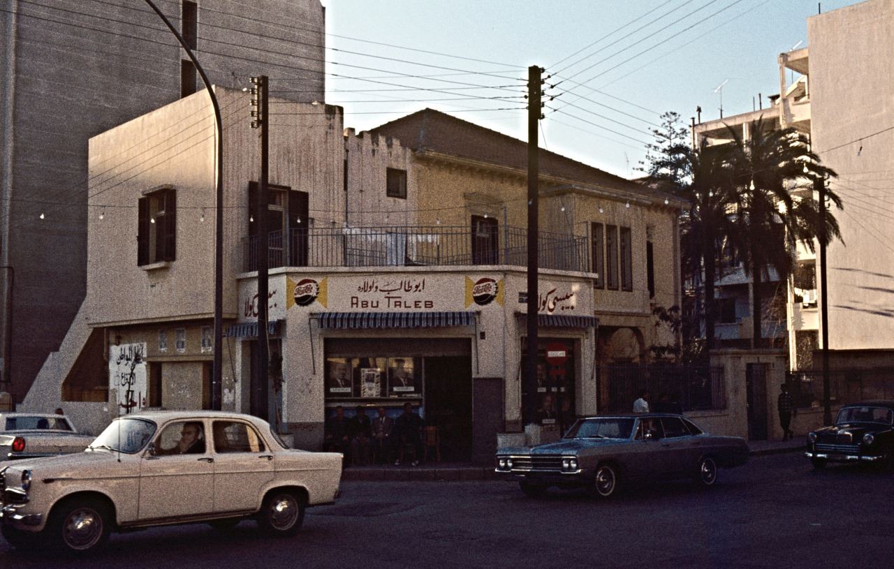 Corner of Hamra and Sadat  1960s