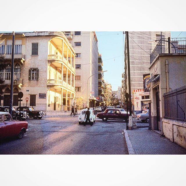 Corner Of Hamra And Sadat , By Romain Swedenburg ,