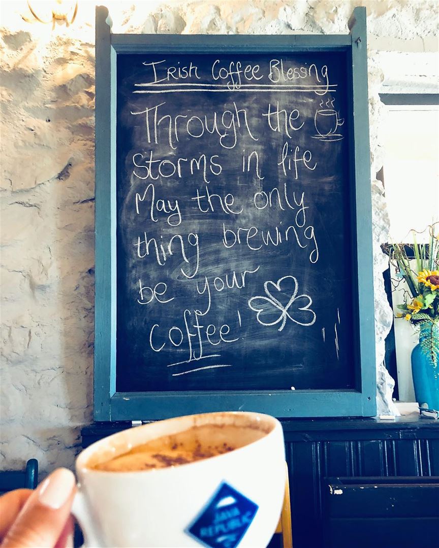 Couldn’t have put it better myself ☕️👱🏻‍♀️💚 lucyinireland  coffee... (County Westmeath)
