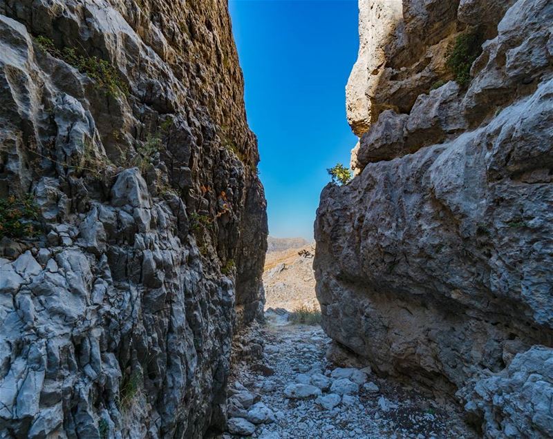 Couloirs of karst rock livelovelebanon  (Qartaba)