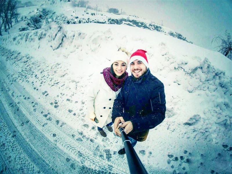  couplegoals 💑🌨❄☃🎅 livelovelebanon  goprophotography  lebanon_hdr ... (Faqra Kfardebian)