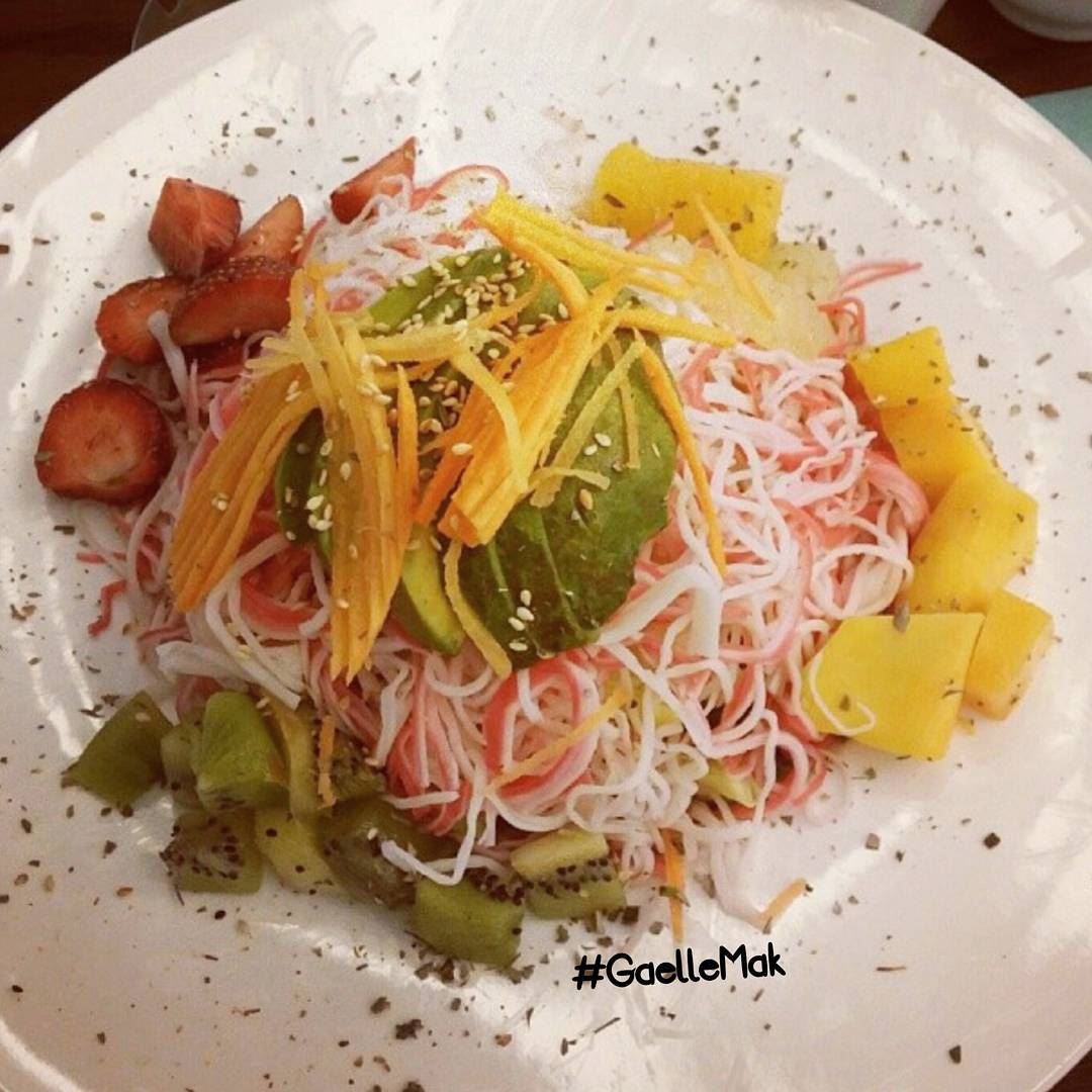 💫 Crab salad for lunch _____________________ Lunch  crabsalad  salad ...