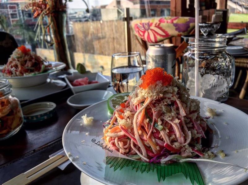  crabsalad  lebanontimes  lebanonspotlights  mycitybeirut  beyrouthlife ... (Sushi Holic)