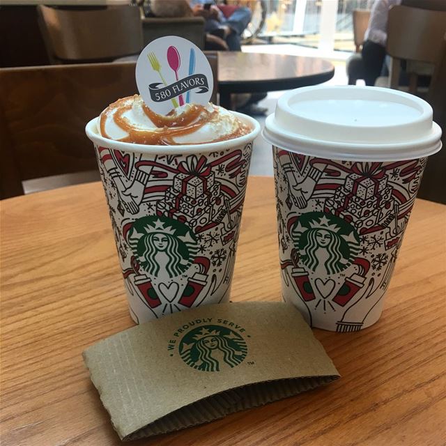Craving these 2 delicious @starbucks drinks and wanna save 7$?! @toters_del (Starbucks(ABC)dbaye)