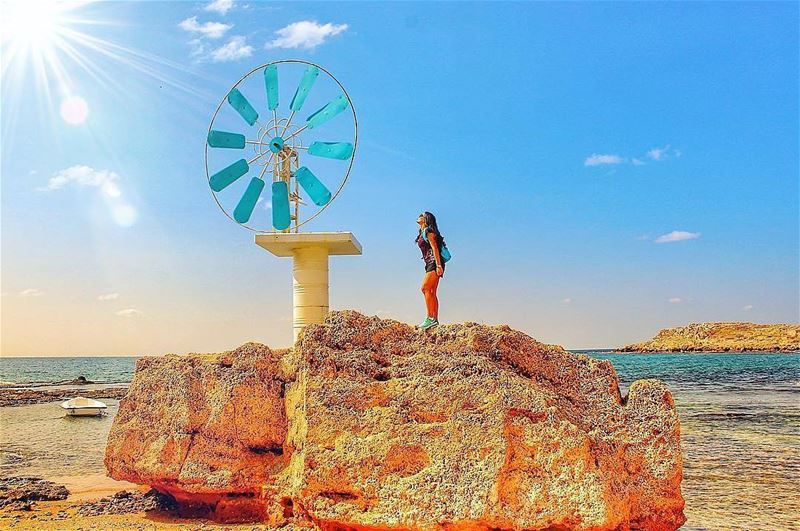 Credit to @nancyamansour -  When the winds of change blow, some people...