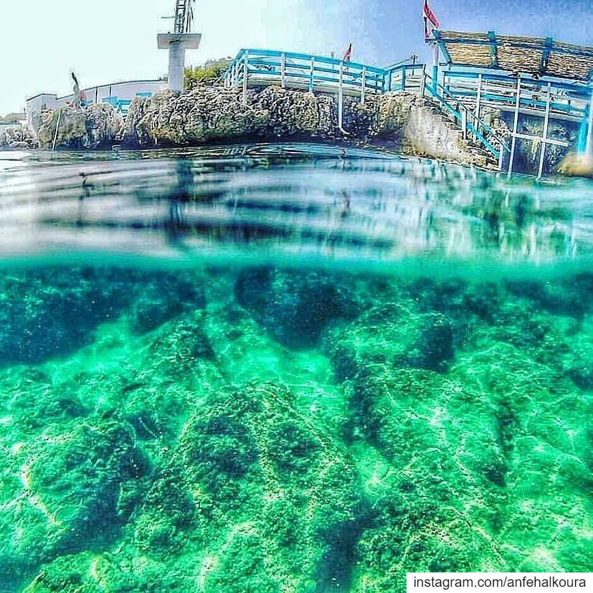 Crystal Water ❤️😍@tahetelrih_anfehalkoura lebanon  summer  summer2019 ... (Lebanon)