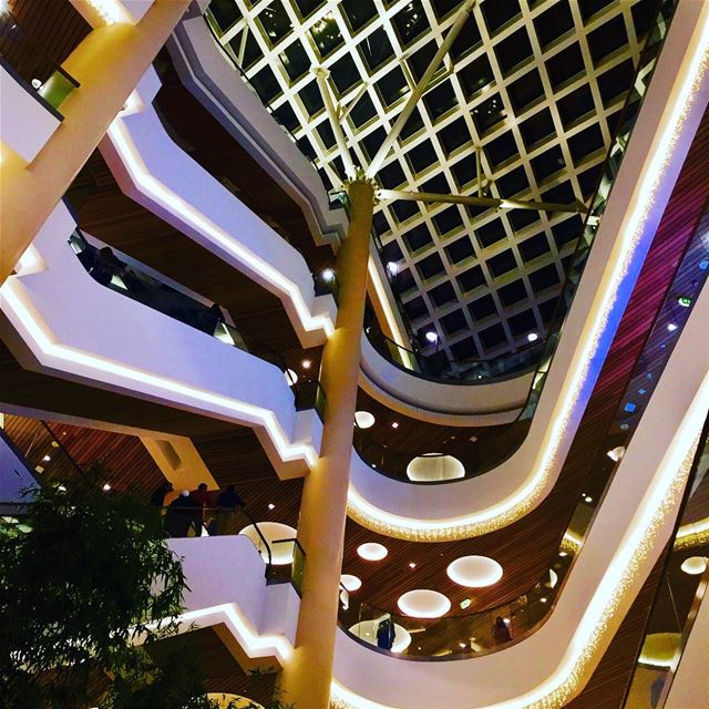 Curves, circles and lines!  abclebanon  mall  design  architecture  beirut... (ABC Verdun)