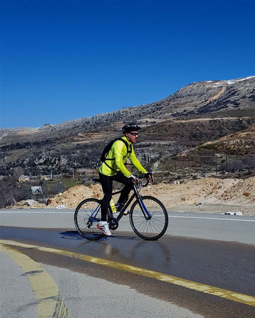  cyclinglife  cycling  bikingday  sannine ... (Sannin, Mont-Liban, Lebanon)