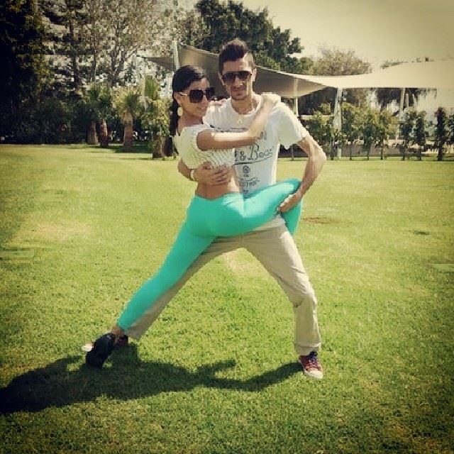 Cyprus workshop  cyprus  grass  sun hot salsa congress amandaabirached... (Grecian Park Hotel - Protaras, Cyprus)