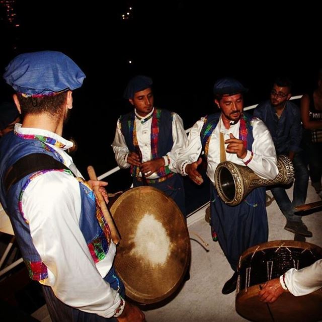  dabke  tabel  derbake  zaffe  boat  boatlife  boatnights  sea ... (Byblos - Jbail بيبلوس/جبيل)