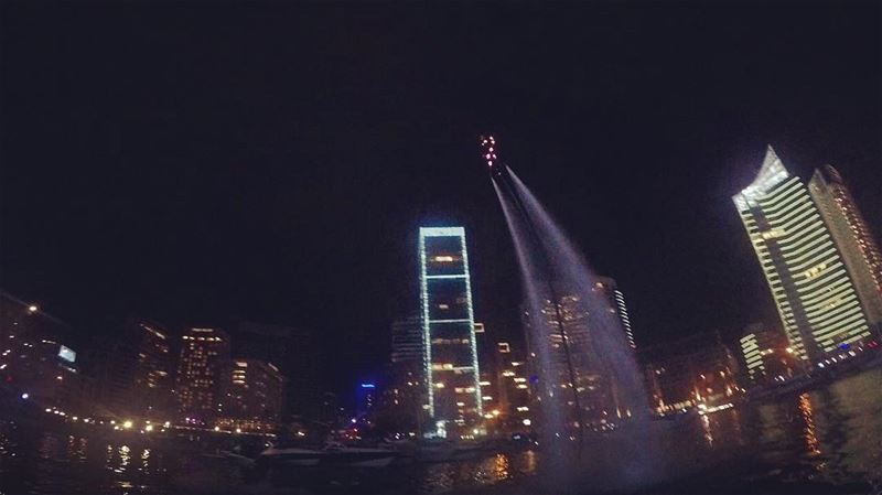 Dance in the Dark  flyboard  flyboardlebanon  richardkarnaby  flyaddict ... (Zaytouna Bay Beirut)