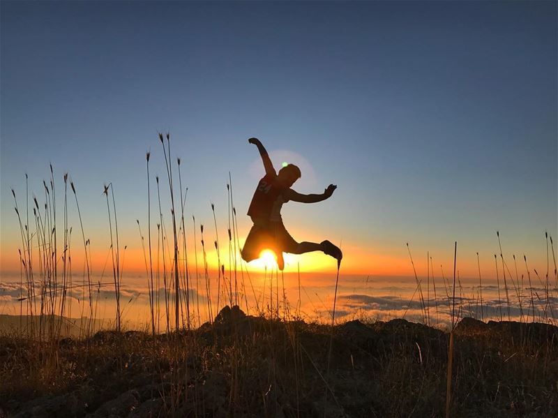 Dancing sunset ‼️................. lebanon  nature ... (Sunset Soul)