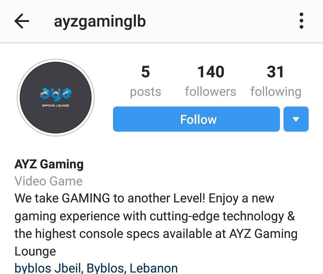 Dear All Follow @ayzgaminglb  a new gaming experience opening soon in... (Byblos, Lebanon)