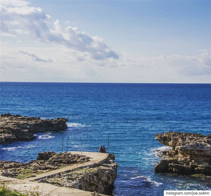 Deep Blue and 💙 in  kfaraabida......... lebanon  lebanontimes ...