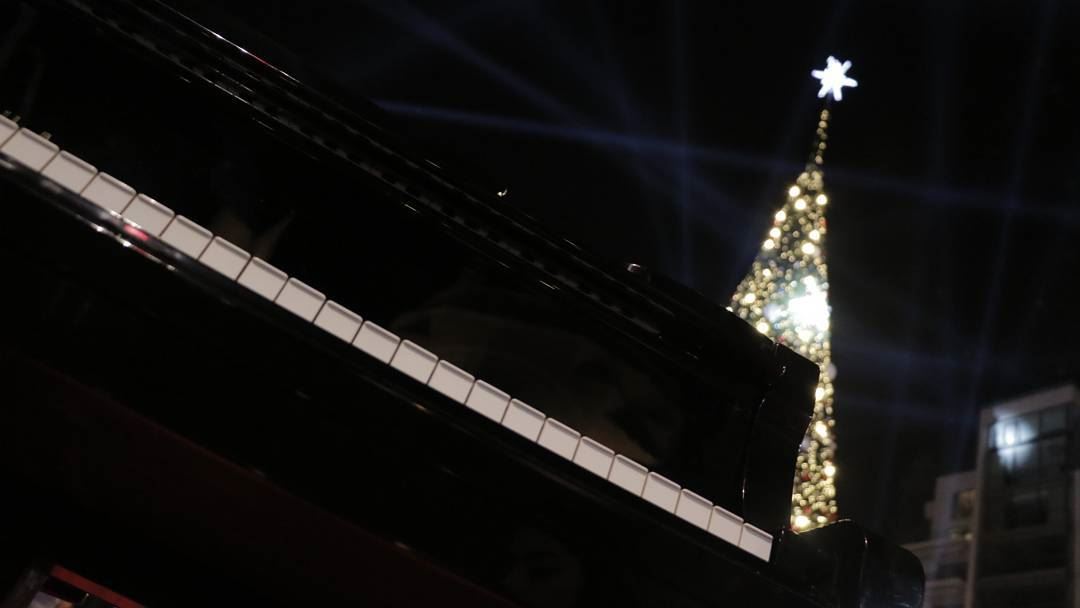 Definitely the most magical time of the year... piano  jazz  blues ... (Downtown Beirut)