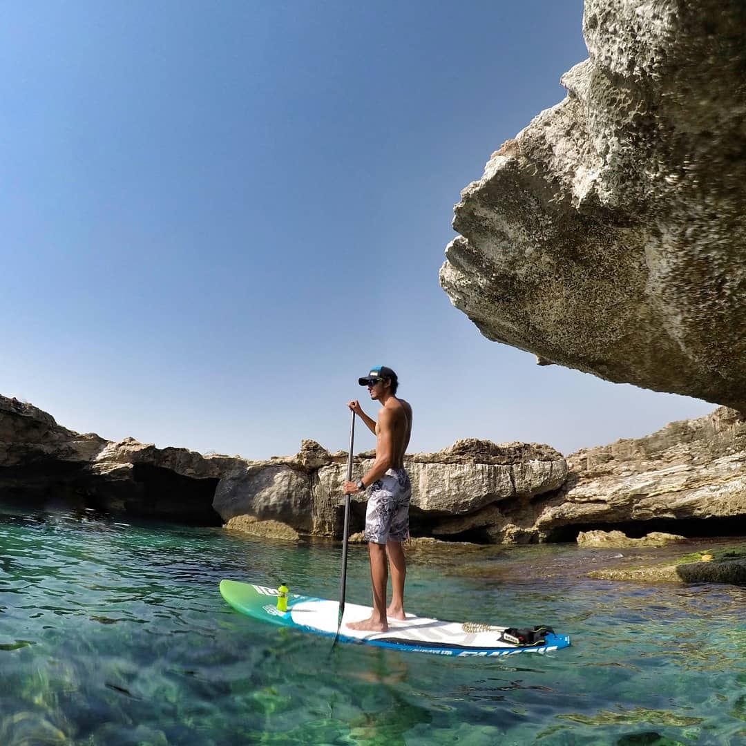 Defying all obstacles while paddling my way into tropical paradise ? ... (Batroûn)
