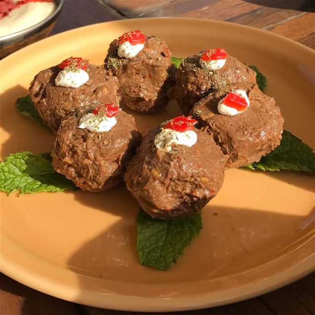 Delicious Aubergine kibbeh ❤️❤️❤️  aubergine  vegeta  vegetarian ...