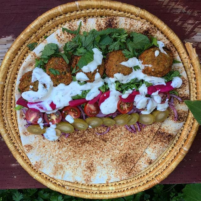Did you know that, although, falafel is a traditional middle eastern food,...