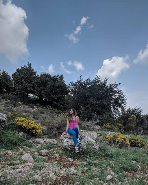 Difficult Roads often lead to Beautiful Destinations 🍃  deefordiscovery .... (Saghbîne, Béqaa, Lebanon)