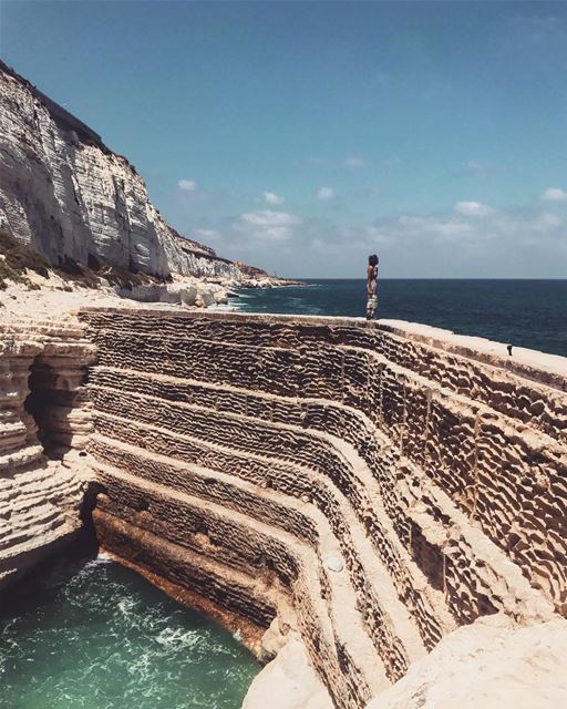 Discovering my own country... 🌊 🇱🇧  naqoura  livelovelebanon ... (الناقورة / Al Naqoura)