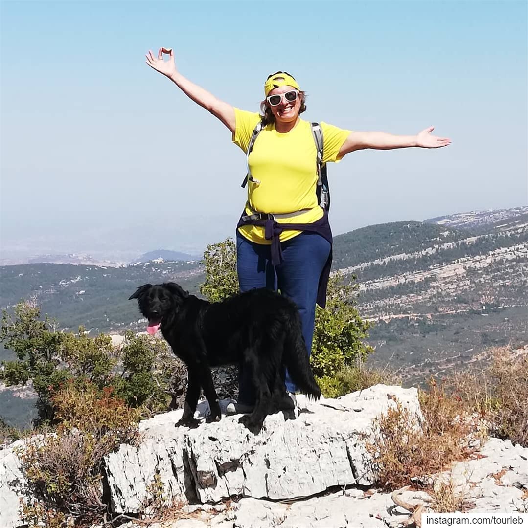 Discovering new trails with my dogs... tourleb  tourismlb  tourlebanon ... (Bchaalé, Liban-Nord, Lebanon)