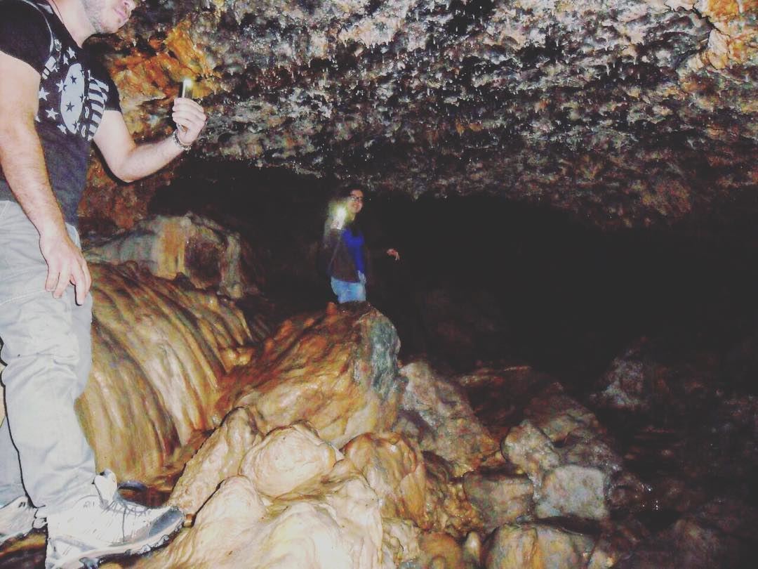 discovering the underworld ⛰🇱🇧 lebanon  lebanon_hdr  gopro  goprolife ... (Rouweis Cave)