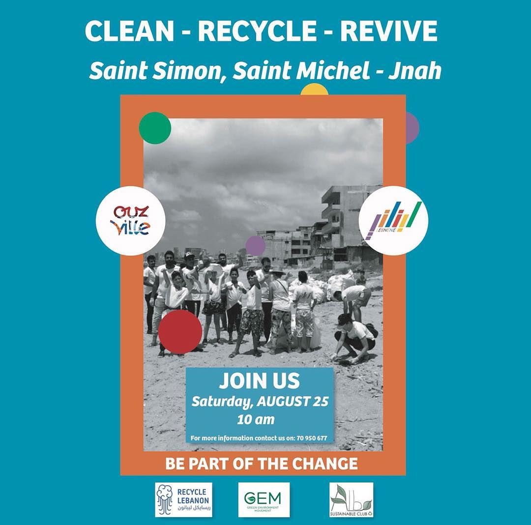  DiveIntoAction on Saturday the 25th of August, to clean the beach of Jnah...