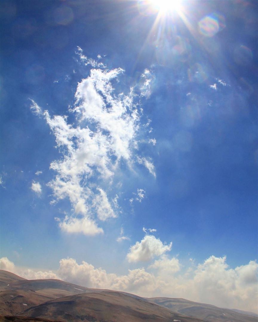 Do you believe in signs through clouds? Nothing can seem so random with... (Qornet Al Sawda)