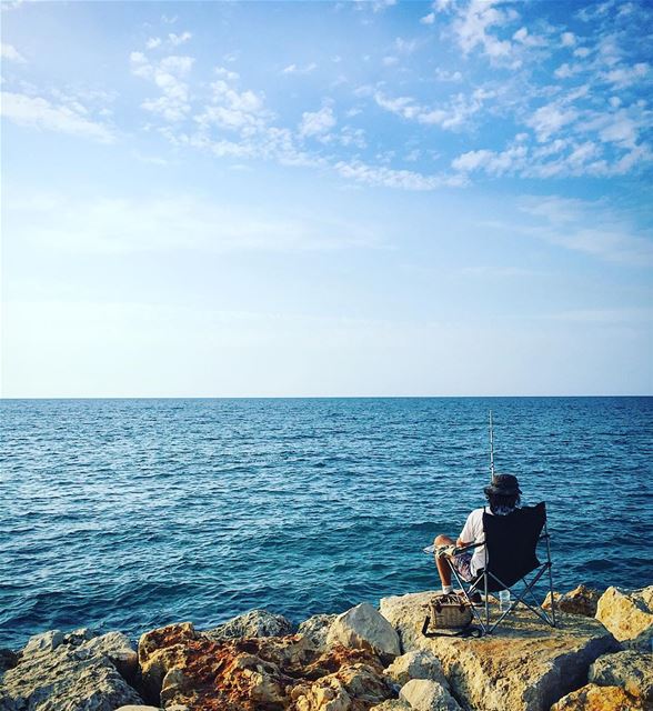 Do you believe that there is a treasure in the ocean?  fisherman  fish ... (Tripoli, Lebanon)