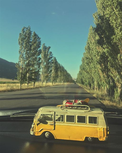 • Don’t call it a Dream. Call it a Plan • 🚌 vw  bus  volkswagen  van ... (`Ammiq, Béqaa, Lebanon)