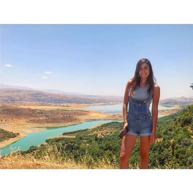 Don't forget to love yourself! livelovelebanon  livelovebekaa ... (Karoun Bekaa Lake)