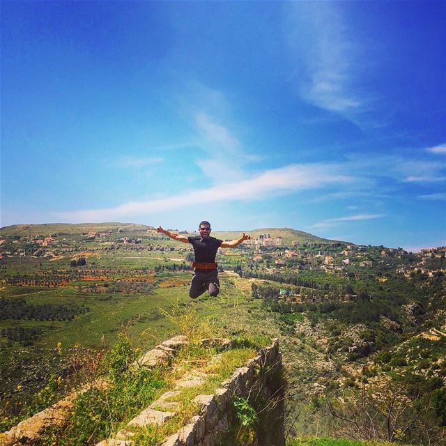 Don't join dangerous cults : Practice safe sects !  throwback  tbspring ... (El-Mukhtarah, Mont-Liban, Lebanon)