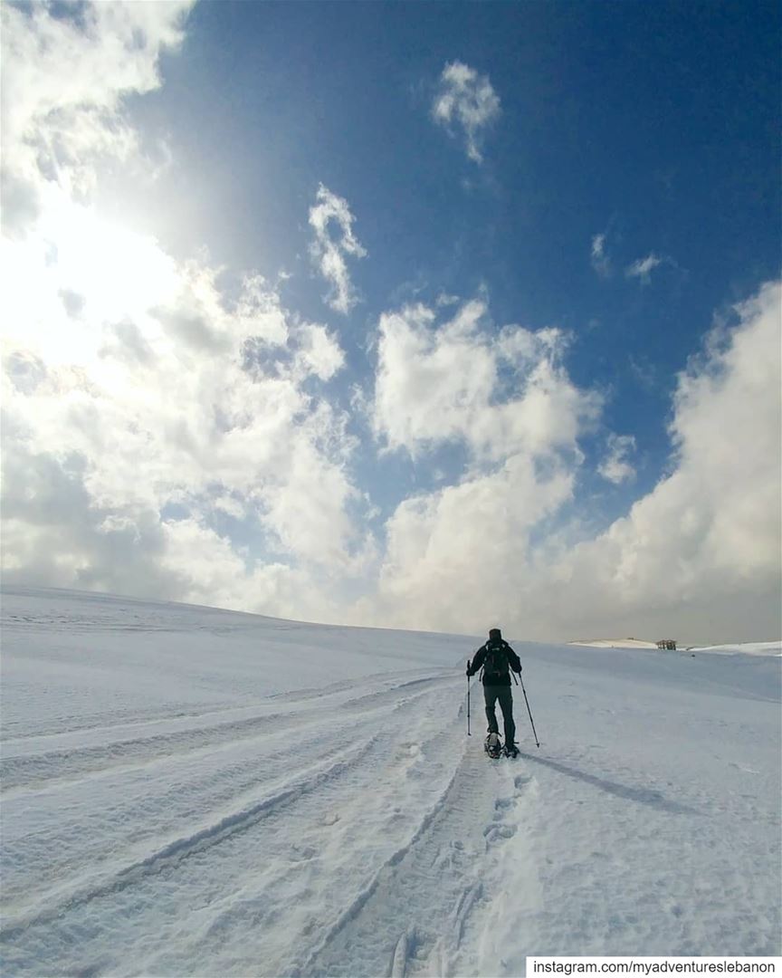 Don't overthink, just keep moving! myadventureslebanon  mountaineering ... (Lebanon)