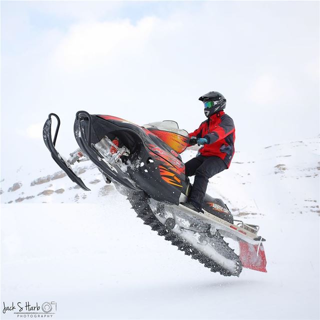 Don't stay calm, it's snowmobiling season. 😼 (Tannourine Cedars Nature Reserve)