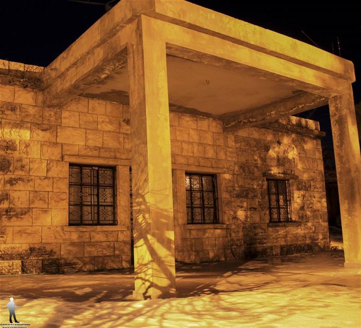 Don't tell people your dreams, show them. oldhouse  nightlandscape ... (Jbaa Al Shouf)