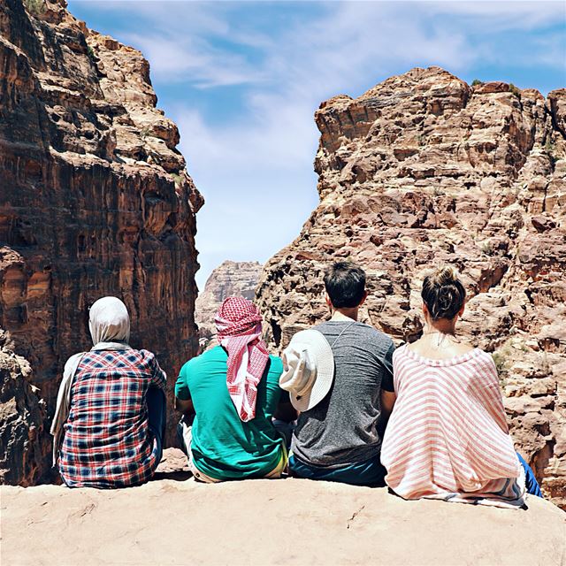 Don’t travel alone ! It’s boring. Yeah it was the most amazing boring day... (Petra, Ma`An, Jordan)