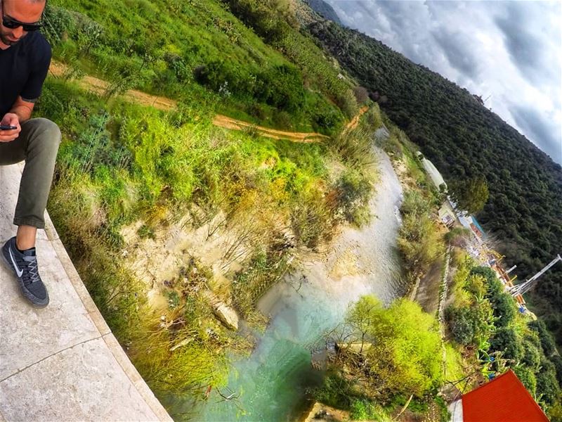 Don't try to steer the river. damour  goproleb  goprohero5  gopro ... (Damour, Lebanon)