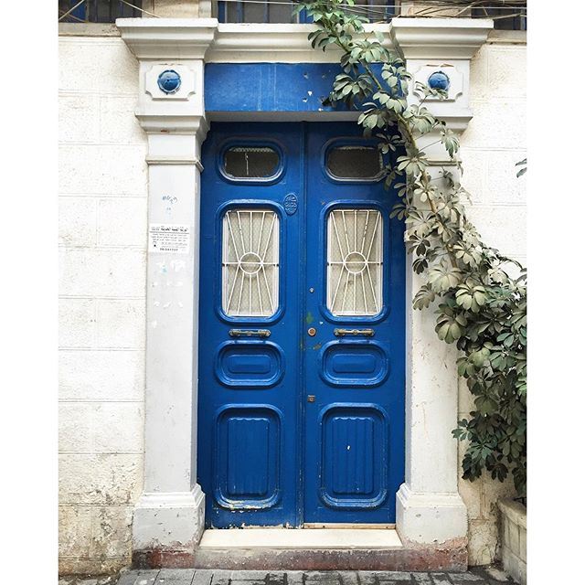 Doors of Tripoli 💙🌿 (Tripoli, Lebanon)