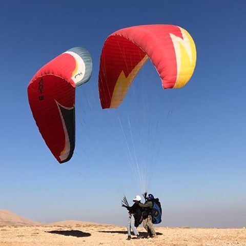 double paragliding 