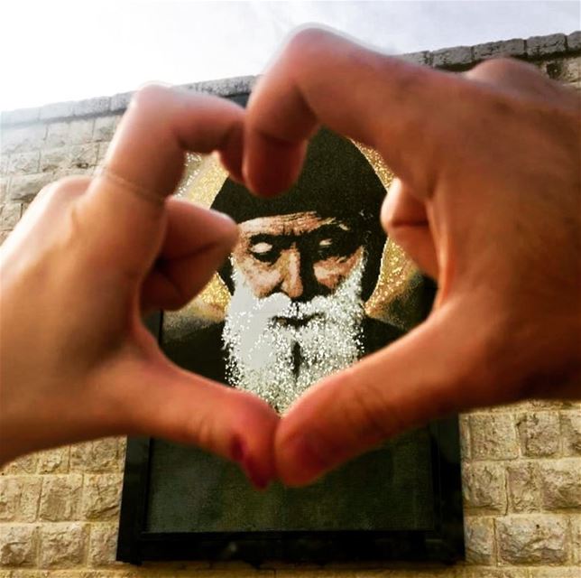 Double tap...... SaintCharbel  Love  Blessed  Saint  Miracles  Faith ... (Mazar Saint Charbel-Annaya)